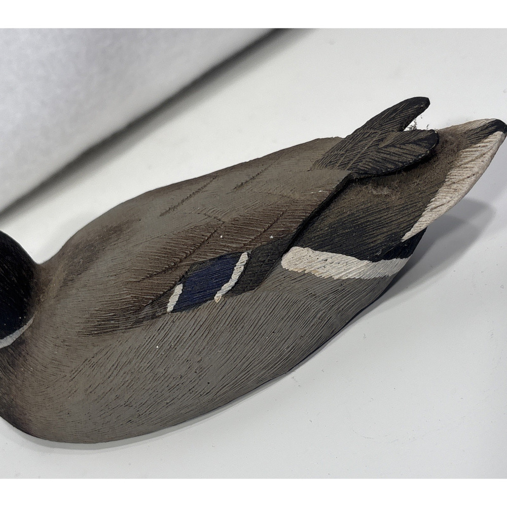 Boyds Masters Series Mallard Drake Duck Figurine Signed Joe Weaver 1987 Resin - Picture 6 of 11